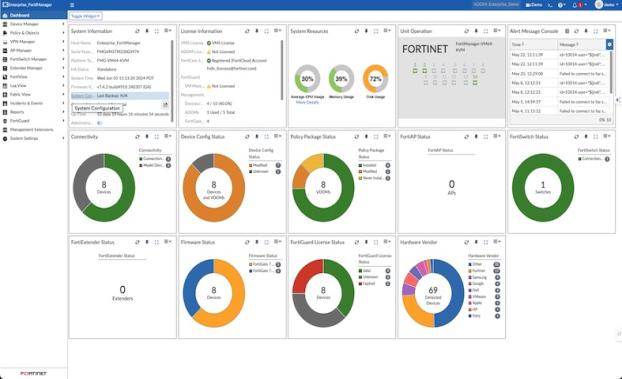 FortiManager y FortiAnalyzer